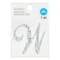 12 Pack: Bling Alphabet Letter Sticker by Recollections™